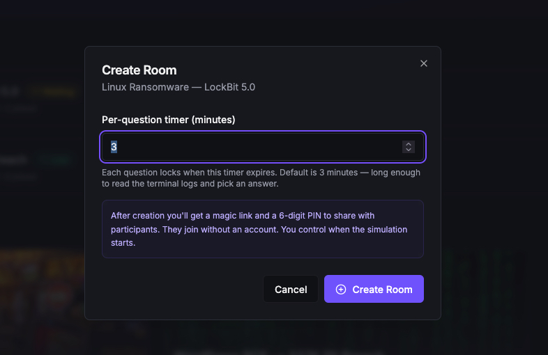 Create a room